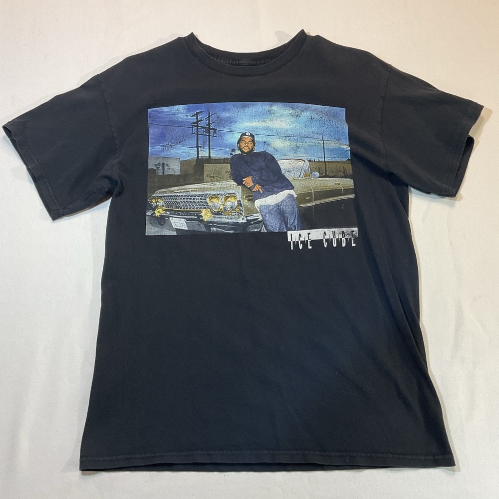 Iceβ Cube Graphic Black T-Shirt, Size M Chevrolet Impala Short Sleeve